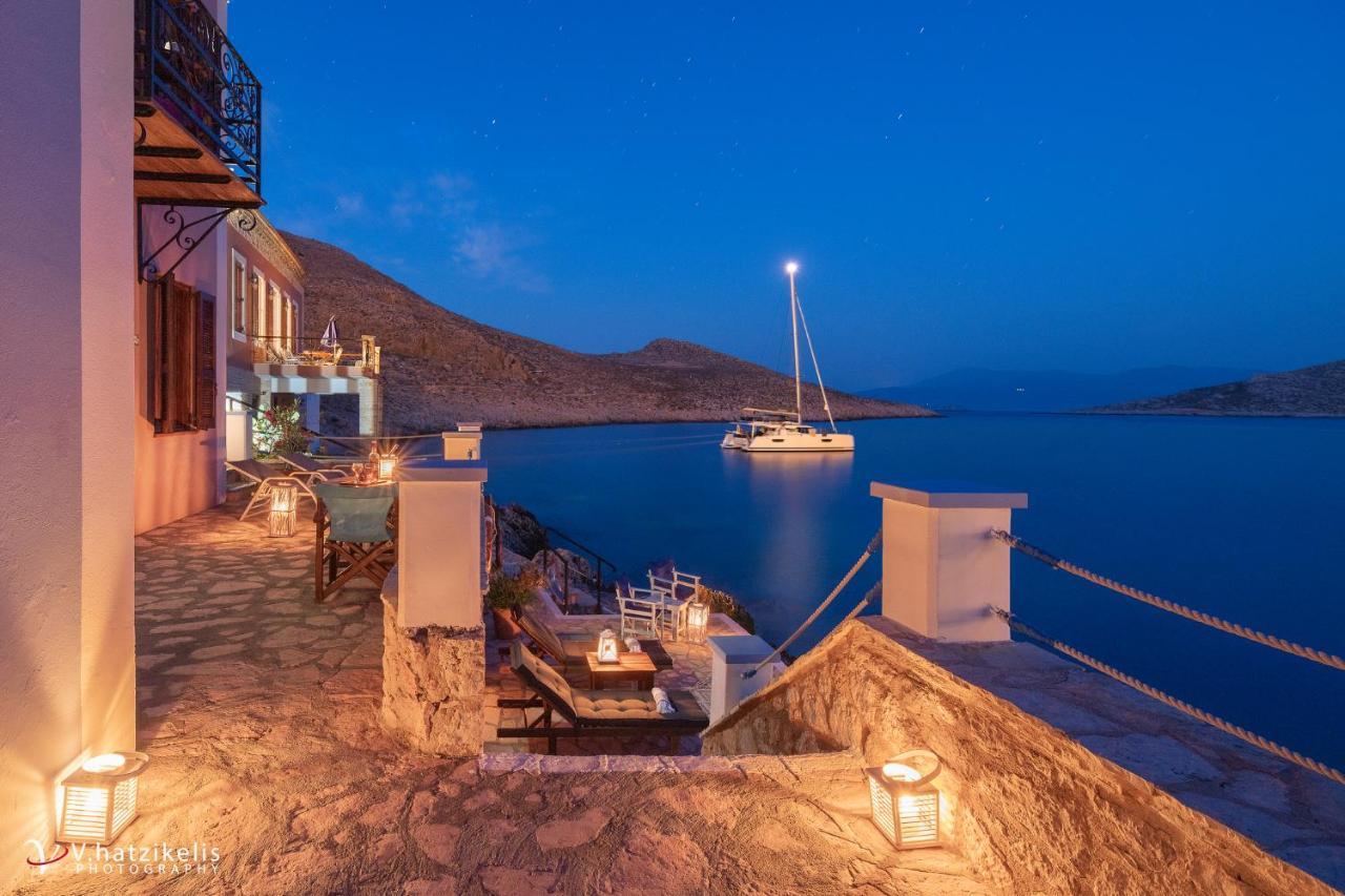 Villa Leleka Chalki Town Екстериор снимка